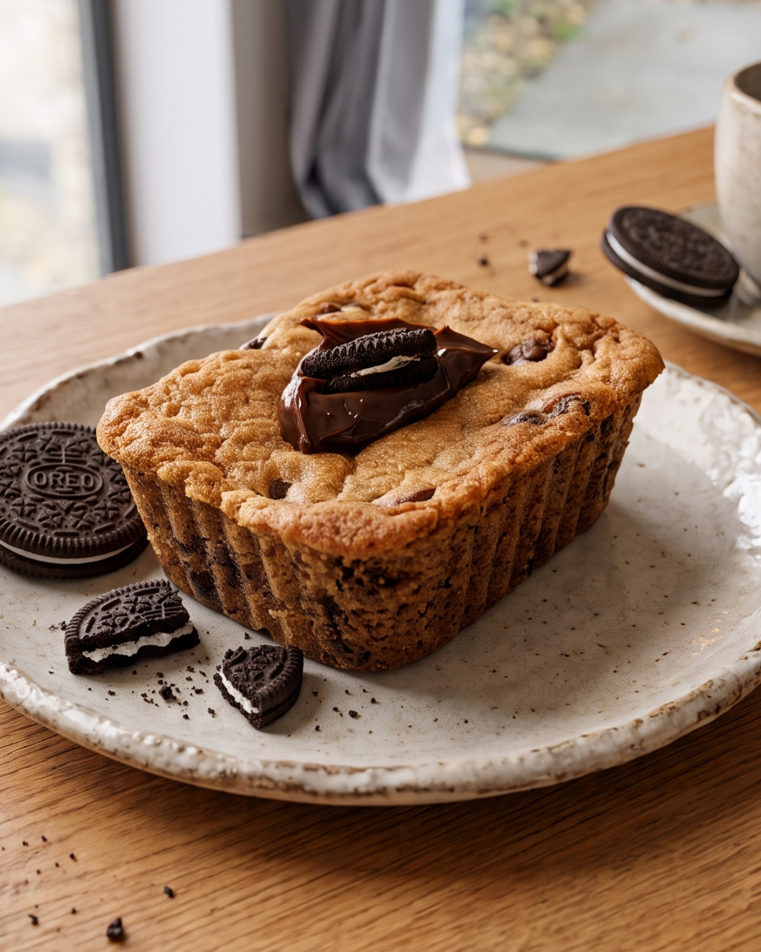 Tortinha de Cookie Oreo Super Recheada