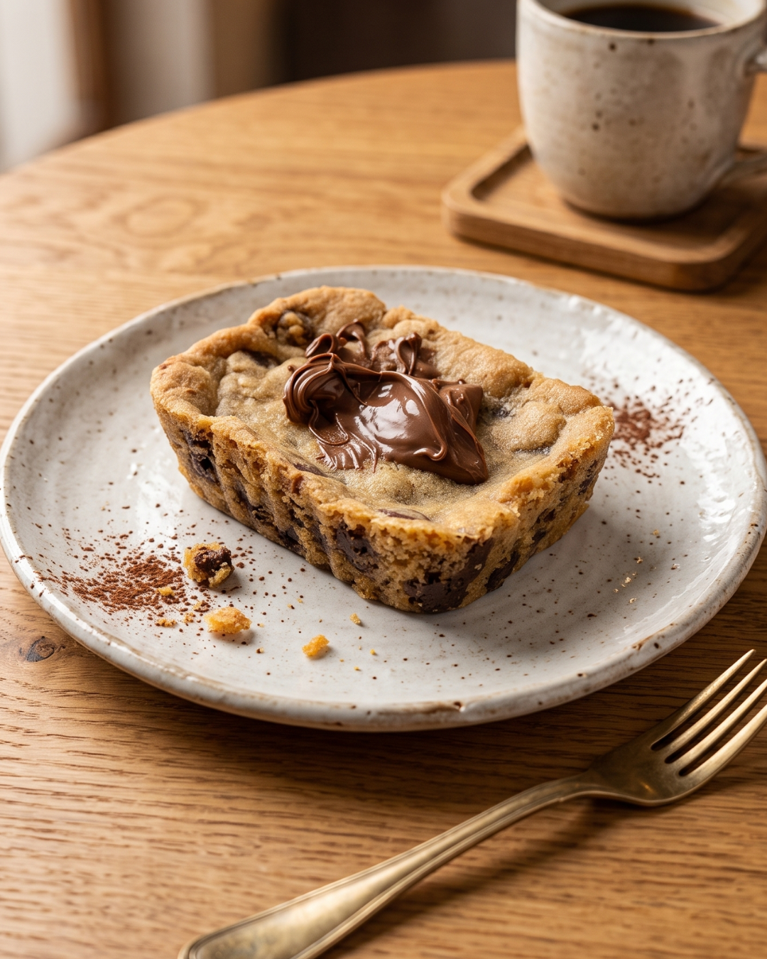 Tortinha Cookie de Nutella