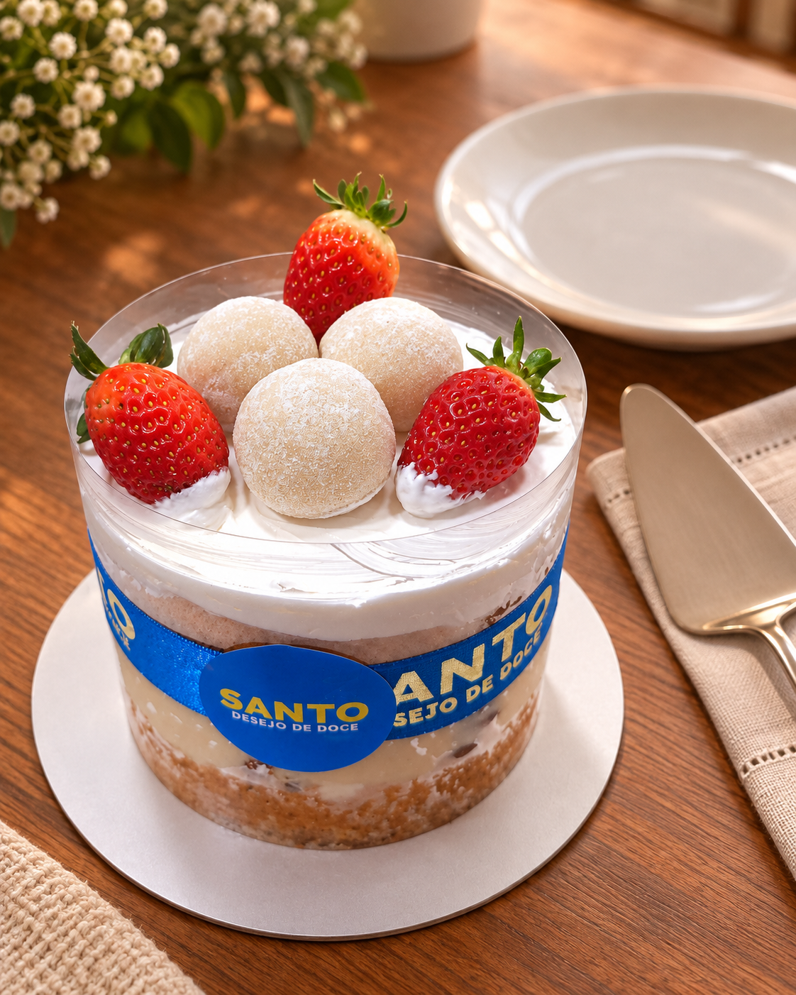 foto real do Bento Cake inteiro